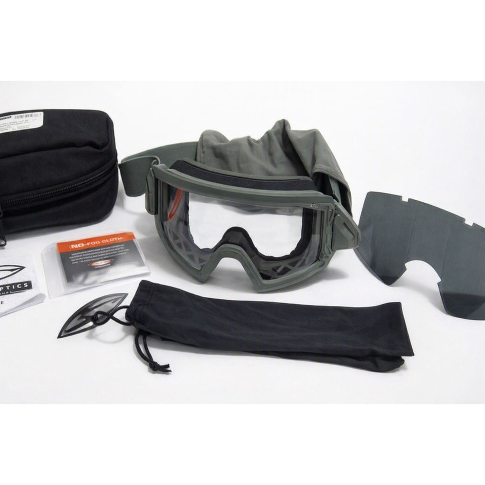 SMITH ELITE  Outside The Wire‎ Tactical Goggles Black Clear Lens ANSI Z87.1